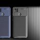 Etui XIAOMI REDMI 9C Pancerne Shockproof Carbon Fiber niebieskie 5