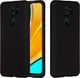 Etui XIAOMI REDMI NOTE 9 Silicone case elastyczne silikonowe czarne 1