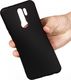 Etui XIAOMI REDMI NOTE 9 Silicone case elastyczne silikonowe czarne 4