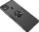 Etui XIAOMI REMI 9C Clear Carbon Ring czarne 2