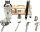 CreativeHome AG139B ZESTAW BARMANA SHAKER DO DRINKÓW 9 EL uniwersalny 1