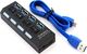 HUB USB Aptel AK244B 4x USB-A 3.0 (2335-uniw) 1