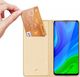Dux Ducis Etui HUAWEI P SMART 2020 z klapką Dux Ducis skórzane Skin Leather złote 2