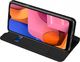 Dux Ducis Etui SAMSUNG GALAXY A20S z klapką Dux Ducis skórzane Skin Leather czarne (109623) - om-67703 3