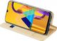 Dux Ducis Etui SAMSUNG GALAXY M21 / M30S z klapką Dux Ducis skórzane Skin Leather złote 2