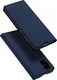 Dux Ducis Etui SAMSUNG GALAXY M51 z klapką Dux Ducis skórzane Skin Leather granatowe 5