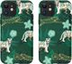 Kingxbar Kingxbar iPhone 11 Forest Series-Green Tiger 1