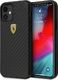 Ferrari Ferrari FERCAHCP12SBK iPhone 12 mini 5,4 czarny/black hardcase On Track Real Carbon 1