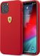 Ferrari Ferrari FESSIHCP12MRE iPhone 12/12 Pro 6,1 czerwony/red hardcase On Track Silicone 1