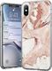 Wozinsky Wozinsky Marble żelowe etui pokrowiec marmur iPhone 12 6,7'' różowy 1