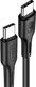 Kabel USB Usams USB-A - USB-C 1.2 m Czarny (112230) 2
