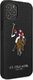 U.S. Polo Assn US Polo USHCP12LPUGFLBK iPhone 12 Pro Max 6,7 czarny/black Polo Embroidery Collection 4