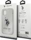U.S. Polo Assn US Polo USHCP12LSLHRWH iPhone 12 Pro Max 6,7 biały/white Silicone Collection 8