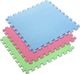 One Fitness Mata ochronna MP10 180 cm x 180 cm x 1 cm wielokolorowa 9