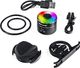 Antusi Lampka Rowerowa Tylna ładowana USB, LED RGB Metalowa Obudowa (5903031023503) 1