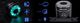 Antusi Lampka Rowerowa Tylna ładowana USB, LED RGB Metalowa Obudowa (5903031023503) 8
