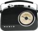 Radio Nedis Retro, AM / FM , czarne (HAV-TR710BL) 3
