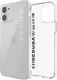 Dr Nona SuperDry Snap iPhone 12 mini Clear Case srebrny/silver 42590 2