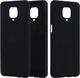 Etui XIAOMI REDMI NOTE 9S / 9 PRO Silicone case elastyczne silikonowe czarne 1