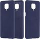 Etui XIAOMI REDMI NOTE 9S / 9 PRO Silicone case elastyczne silikonowe granatowe 1