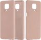 Etui XIAOMI REDMI NOTE 9S / 9 PRO Silicone case elastyczne silikonowe różowe 1