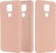 Etui XIAOMI REDMI NOTE 9 Silicone case elastyczne silikonowe różowe 1