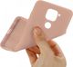 Etui XIAOMI REDMI NOTE 9 Silicone case elastyczne silikonowe różowe 3