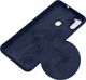 Etui SAMSUNG GALAXY M11 Silicone case elastyczne silikonowe granatowe 3