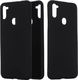 Etui SAMSUNG GALAXY M11 Silicone case elastyczne silikonowe czarne 1