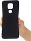 Etui MOTOROLA MOTO G9 PLAY Silicone case elastyczne silikonowe czarne 4