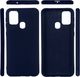 Etui SAMSUNG GALAXY M51 Silicone case elastyczne silikonowe granatowe 4