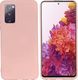 Etui SAMSUNG GALAXY S20 FE / S20 LITE Silicone case elastyczne silikonowe różowe 2