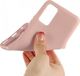 Etui SAMSUNG GALAXY S20 FE / S20 LITE Silicone case elastyczne silikonowe różowe 4