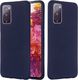 Etui SAMSUNG GALAXY S20 FE / S20 LITE Silicone case elastyczne silikonowe granatowe 1