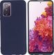 Etui SAMSUNG GALAXY S20 FE / S20 LITE Silicone case elastyczne silikonowe granatowe 2