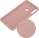Etui SAMSUNG GALAXY A20S Silicone case elastyczne silikonowe różowe 1