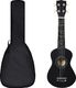 vidaXL Ukulele sopranowe z pokrowcem, dla dzieci, czarne, 21 1