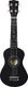 vidaXL Ukulele sopranowe z pokrowcem, dla dzieci, czarne, 21 5