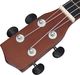vidaXL Ukulele sopranowe z pokrowcem, dla dzieci, ciemne drewno, 23 7