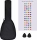 vidaXL Ukulele sopranowe z pokrowcem, dla dzieci, jasne drewno, 23 2