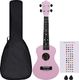 vidaXL Ukulele sopranowe z pokrowcem, dla dzieci, różowe, 23 2