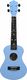 vidaXL Ukulele sopranowe z pokrowcem, dla dzieci, błękitne, 23 5