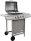 vidaXL 3053626 Grill ogrodowy gazowy 8 kW 48.5 cm x 37.5 cm 1
