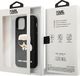 Karl Lagerfeld Etui Karl Lagerfeld KLHCP12SKH3DBK do iPhone 12 mini 5,4 czarny/black hardcase 3D Rubber Karl`s Head 8