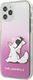 Karl Lagerfeld Etui Karl Lagerfeld KLHCP12MCFNRCPI do iPhone 12 6,1 Max/Pro różowy/pink hardcase Choupette Fun 1
