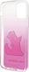 Karl Lagerfeld Etui Karl Lagerfeld KLHCP12MCFNRCPI do iPhone 12 6,1 Max/Pro różowy/pink hardcase Choupette Fun 2