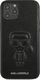 Karl Lagerfeld Etui Karl Lagerfeld KLHCP12LPCUIKBK do iPhone 12 Pro Max 6,7 czarny/black hardcase Karl Ikonik Outline 3