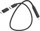 Kabel USB Kaku Kabel z wymiennymi końcówkami 3w1 (USB Typ C + Lightning + Micro USB) 3A 60W 0.28m Ładowanie i Transfer danych + Igła do tacki SIM KAKU Kuhe Multi-pur 2