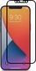 Moshi Moshi iVisor AG - Matowa folia ochronna na ekran iPhone 12 Pro Max (czarna ramka) 5