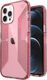 Speck Speck Presidio Perfect-Clear with Grips - Etui na iPhone 12 / iPhone 12 Pro z powłoką MICROBAN (Vintage Rose) 1
